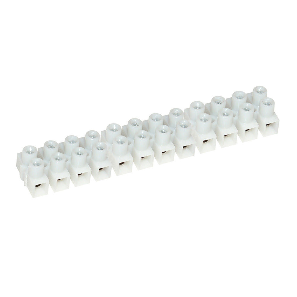 Pacer 20A Euro Style Terminal Block 12 Gang 5 Pack E200125