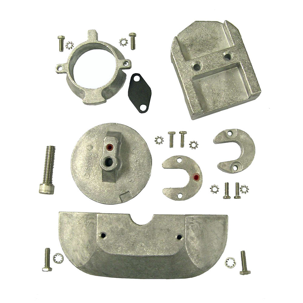 Performance Metals Mercruiser Alpha 1 Gen 2 Complete Anode Kit Aluminum 10059A