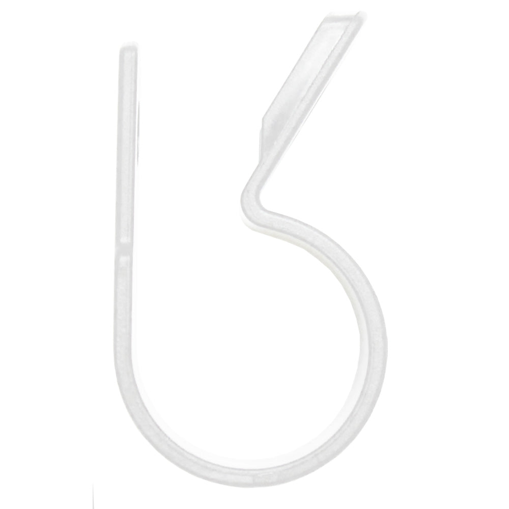 Pacer Nylon CClamps 18 Natural Color 25 Pack BCCH0225