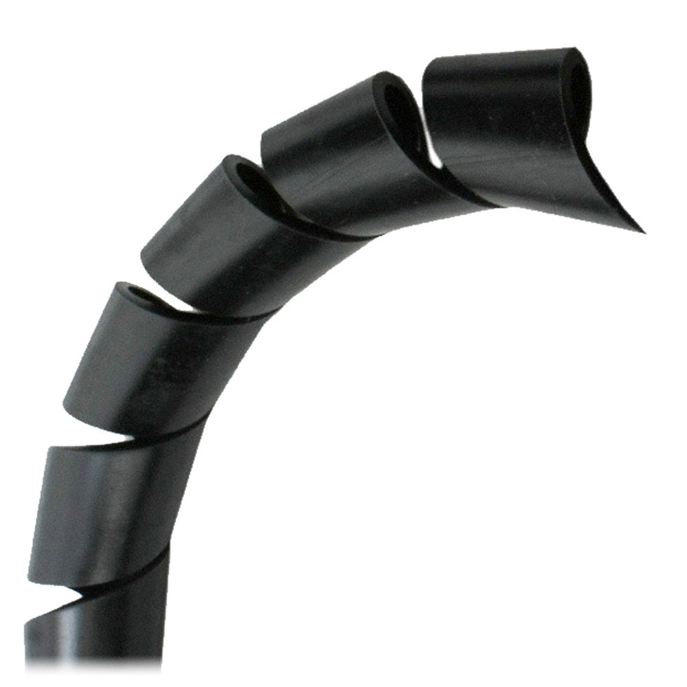 Pacer 12 Spiral Wrap Black 100 Roll BSW12BK100