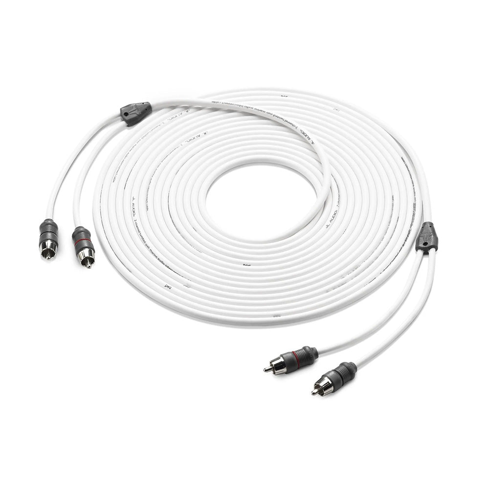 JL Audio 2Channel 25 Marine Audio RCA Cable XMDWHTAIC225 0101341500