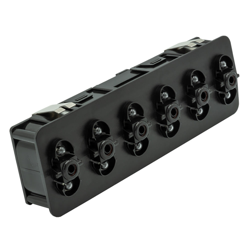Maretron VMM6 Contura Series Digital Switch Module 6 Rocker No Actuators wRight Switch 3Position Blue LEDs A38016