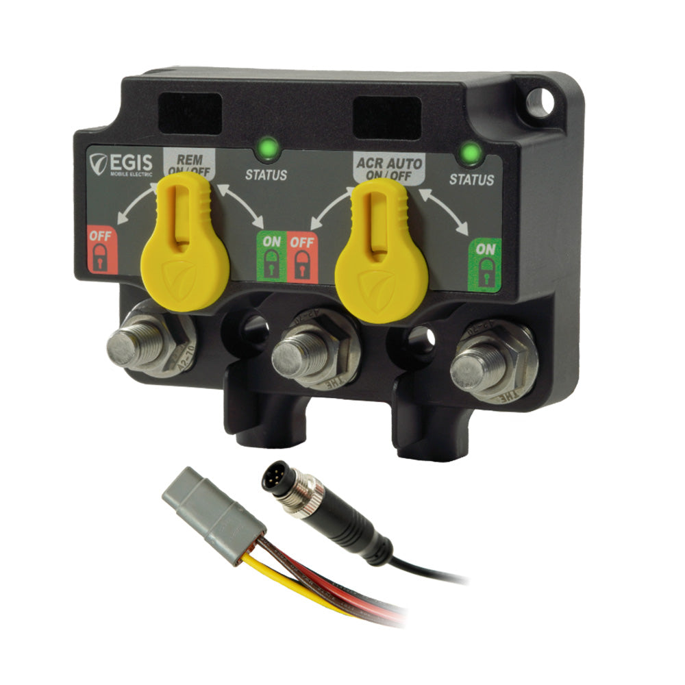 Egis Dual XD NMEA 2000 ACRRelay wKnobs 8 Position DT 98218350