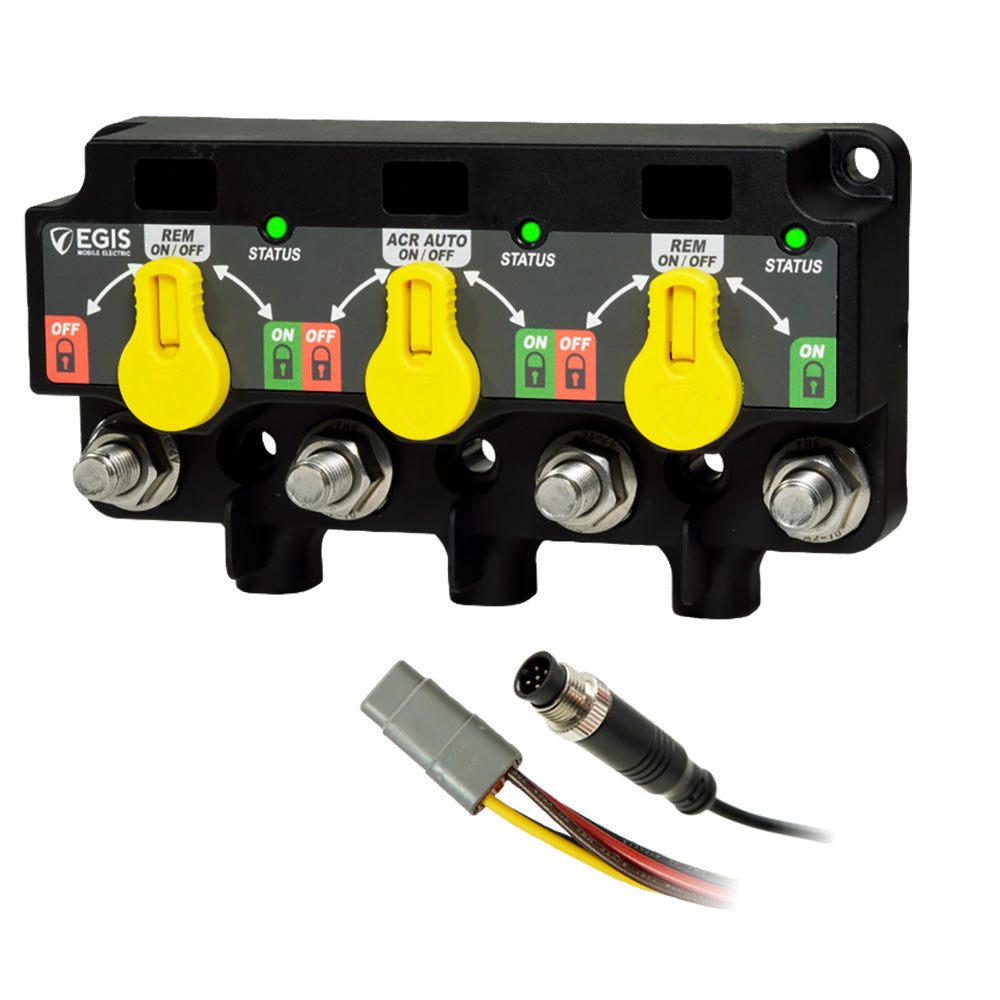 Egis Triple XD NMEA 2000 RelayACRRelay wKnobs 12 Position DT 98312535