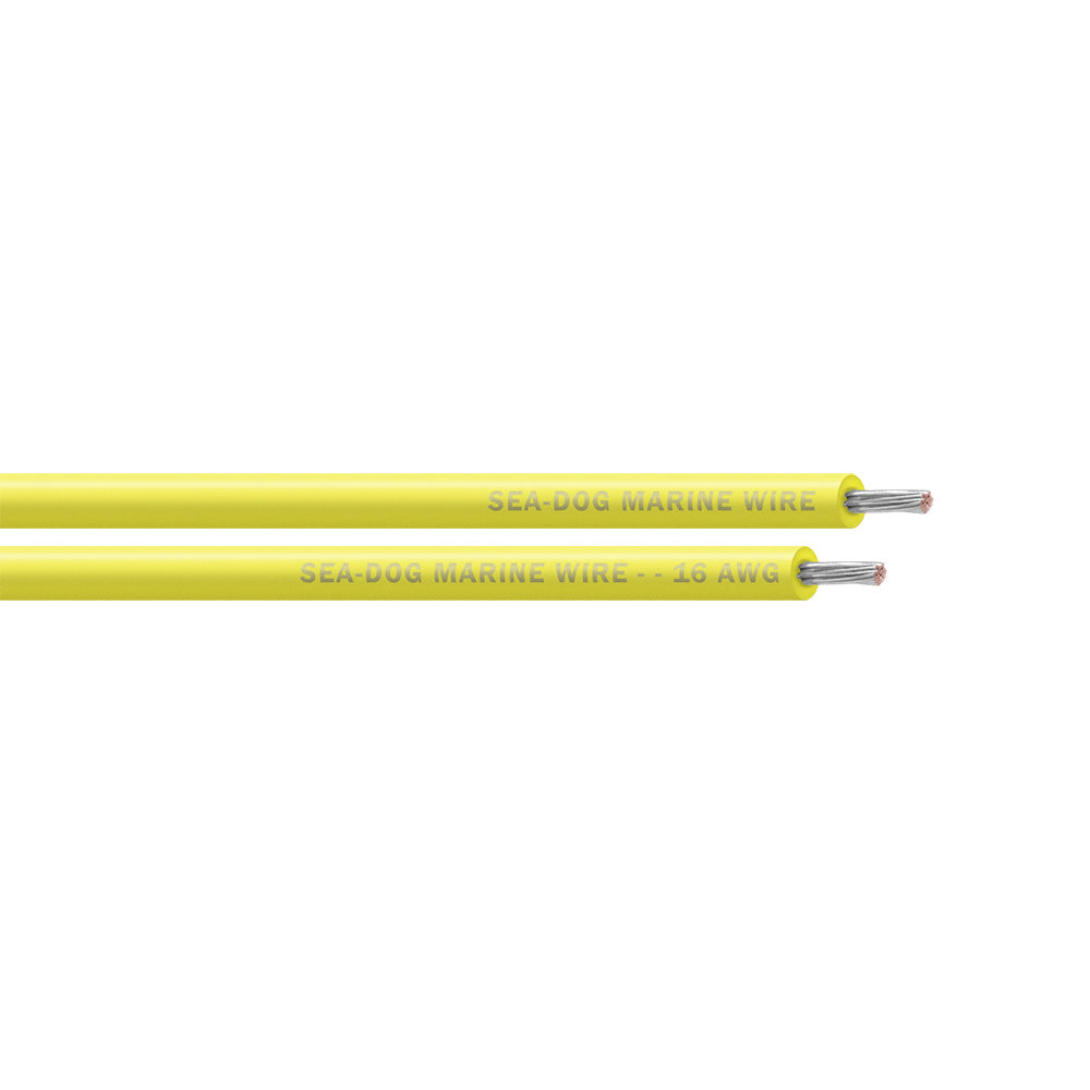 SeaDog 16 AWG Yellow Primary Wire 25 8016030