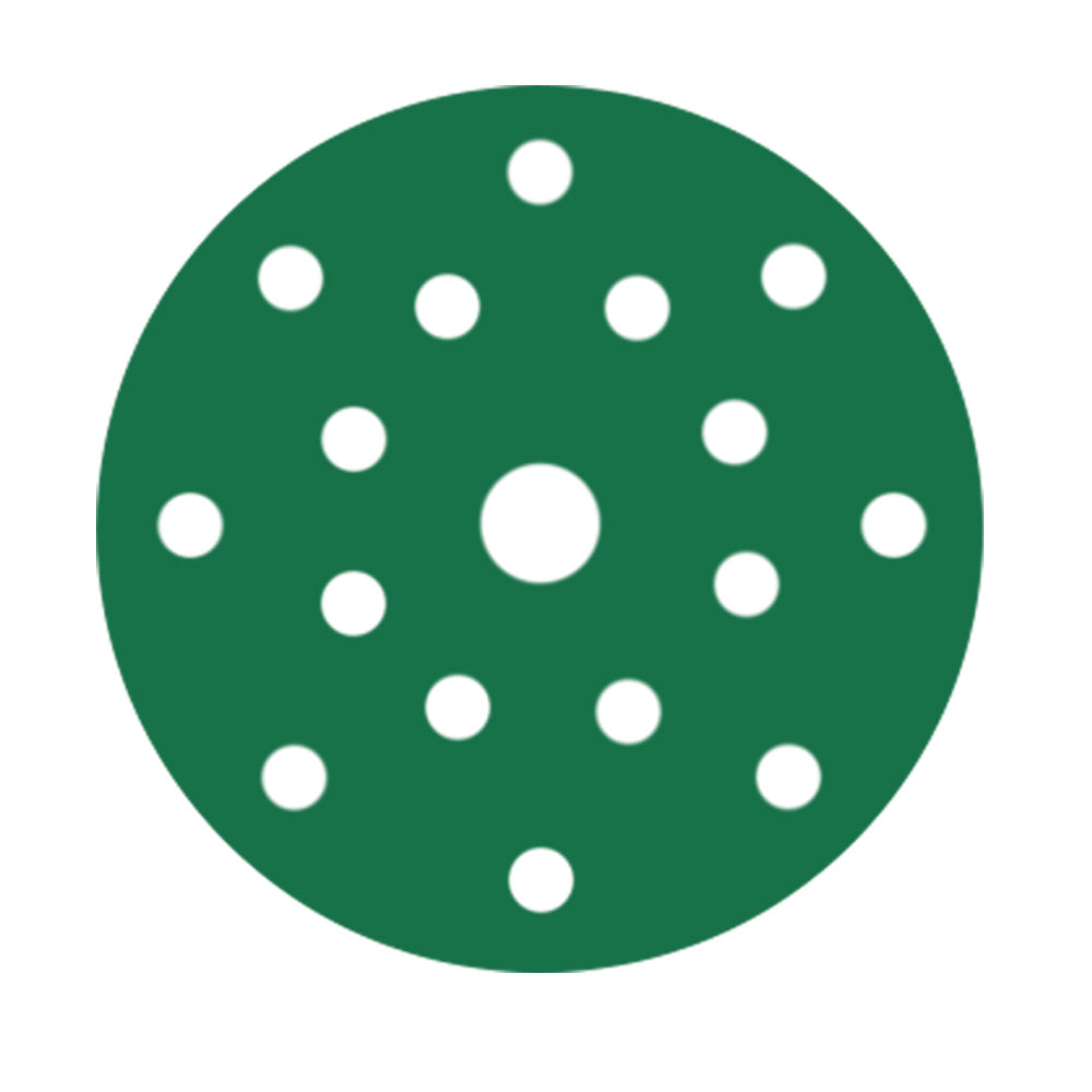RUPES PROCUT Film Abrasive Discs 125mm 5 17 Holes P400 Grit Box of 50pcs 945FC400