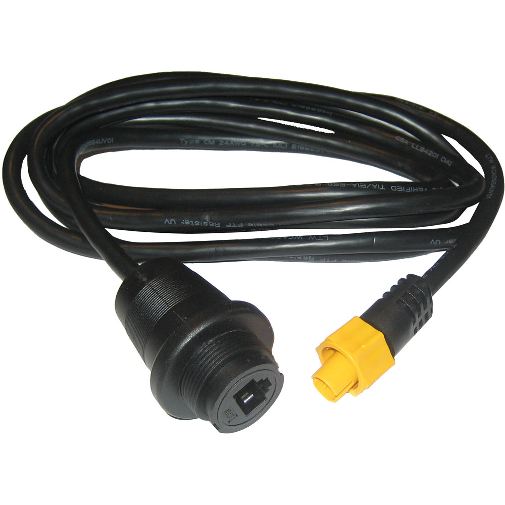 Simrad Ethernet Adapter Cable Yellow 5P Male to RJ45 Female 2M 000012756