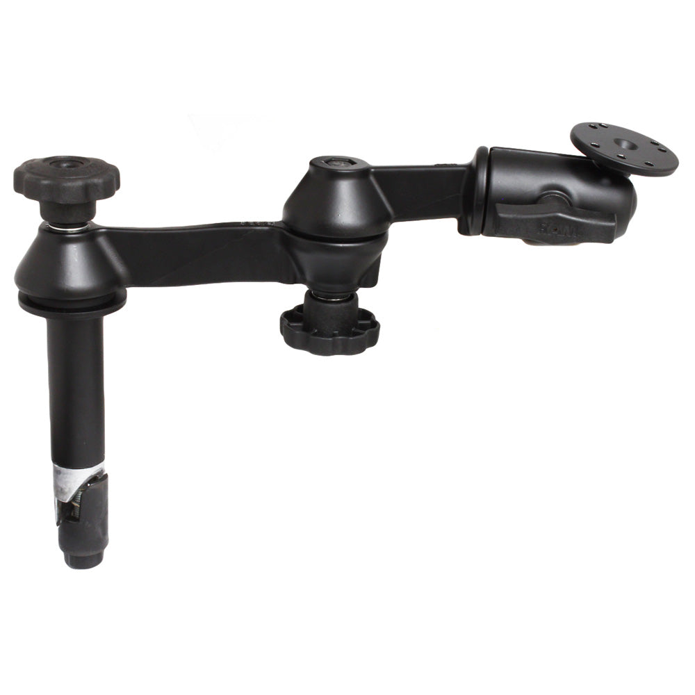 RAM Mount Double Swing Arm w4 Male TelePole No Female RAMVPSW14