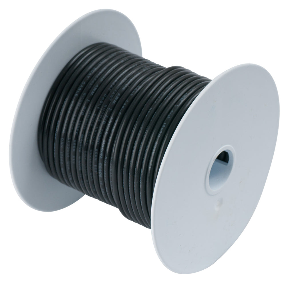 Ancor Black 18 AWG Tinned Copper Wire 250 100025