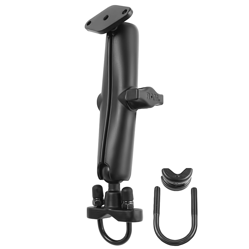 RAM Mount Handlebar Rail Mount wLong Arm Diamond RAMB149ZUC