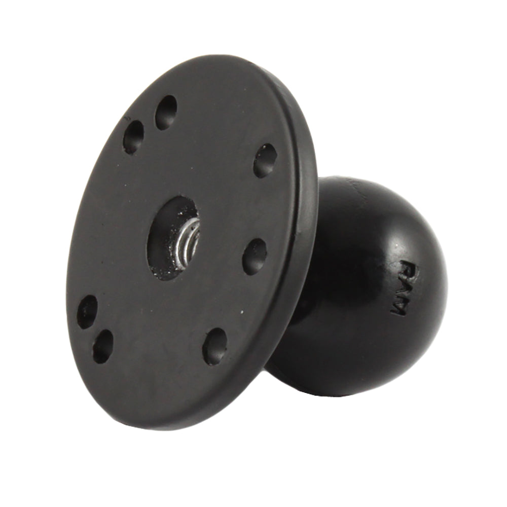 RAM Mount 25 Round Base w3816 Female Threaded Hol 15 Ball RAM202CNSU