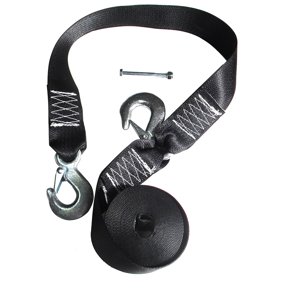 Rod Saver Winch Strap Replacement wSafety Strap 20 WS20S