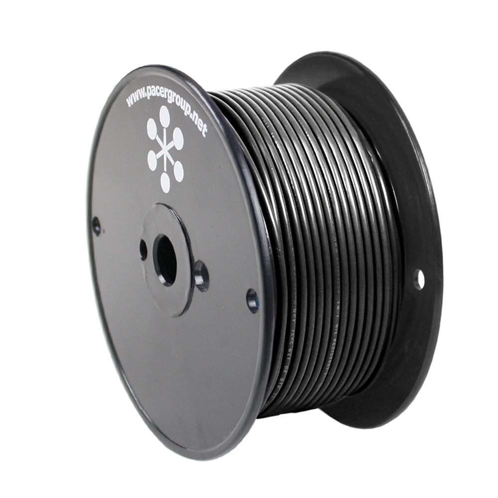 Pacer Black 8 AWG Primary Wire 250 WUL8BK250