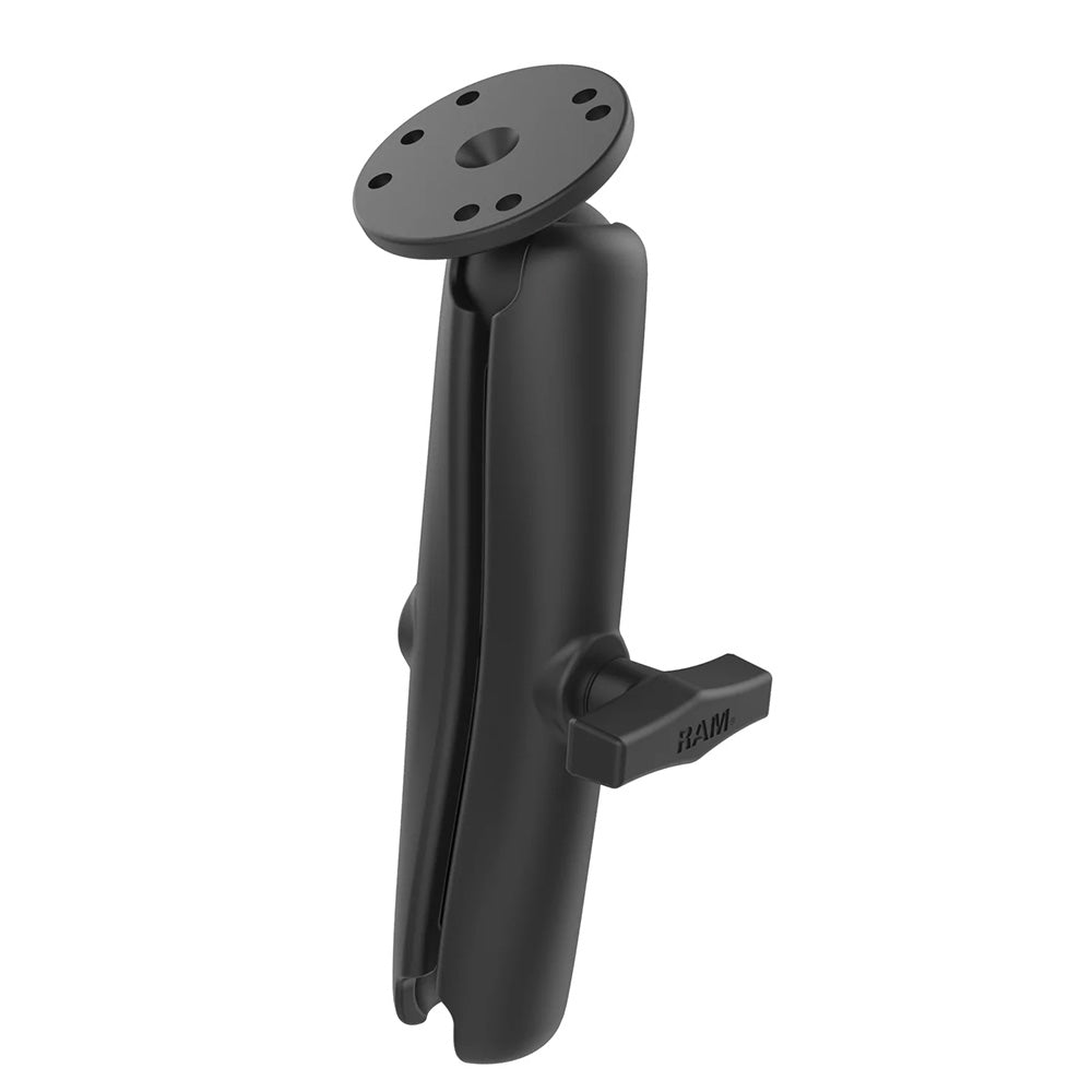 RAM Mount RAM Double Socket Arm wRound Ball Plate C Size Long RAM103UD
