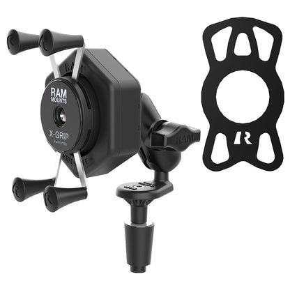 RAM Mount RAM XGrip Phone Mount wVibeSafe  Fork Stem Base  Short RAMB176AUN7462
