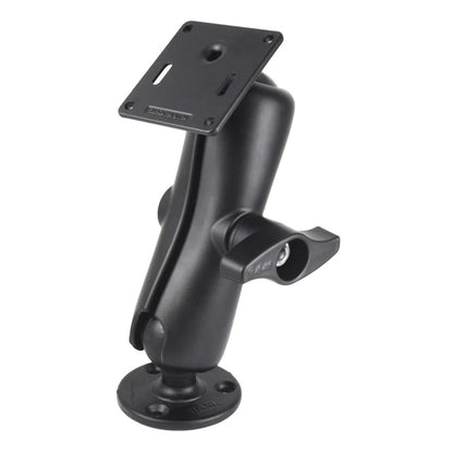 RAM Mount RAM Double Ball Mount w75 x 75mm VESA Plate  Jam Nut  Medium RAMD101UMI12461