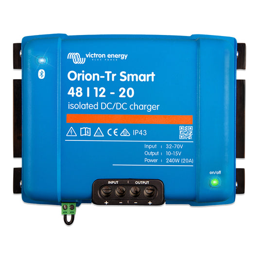 Victron OrionTr Smart DCDC Charger Isolated 4812 20A 240W ORI481224120