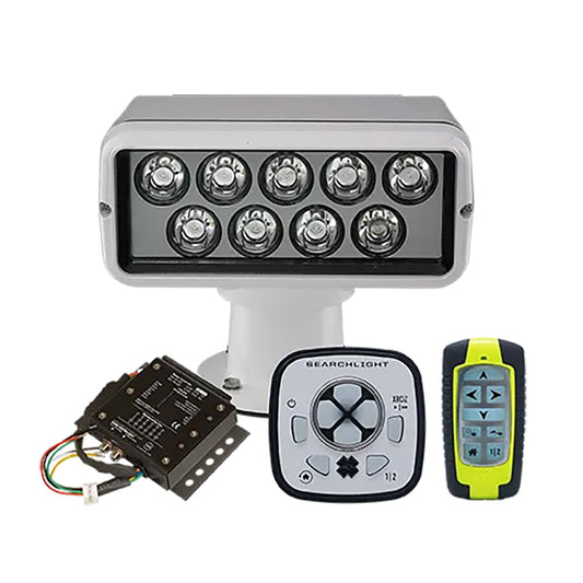 ACR RCL100 LED White Searchlight wURP103 Wired Point Pad URC104 Master Controller  URH103 Wireless Handheld Remote 1976