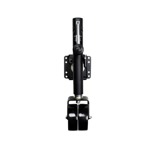 Powerwinch Select Series Jack  1500lb WeldOn Double Wheel Carbon Black 21400J1500W2BR