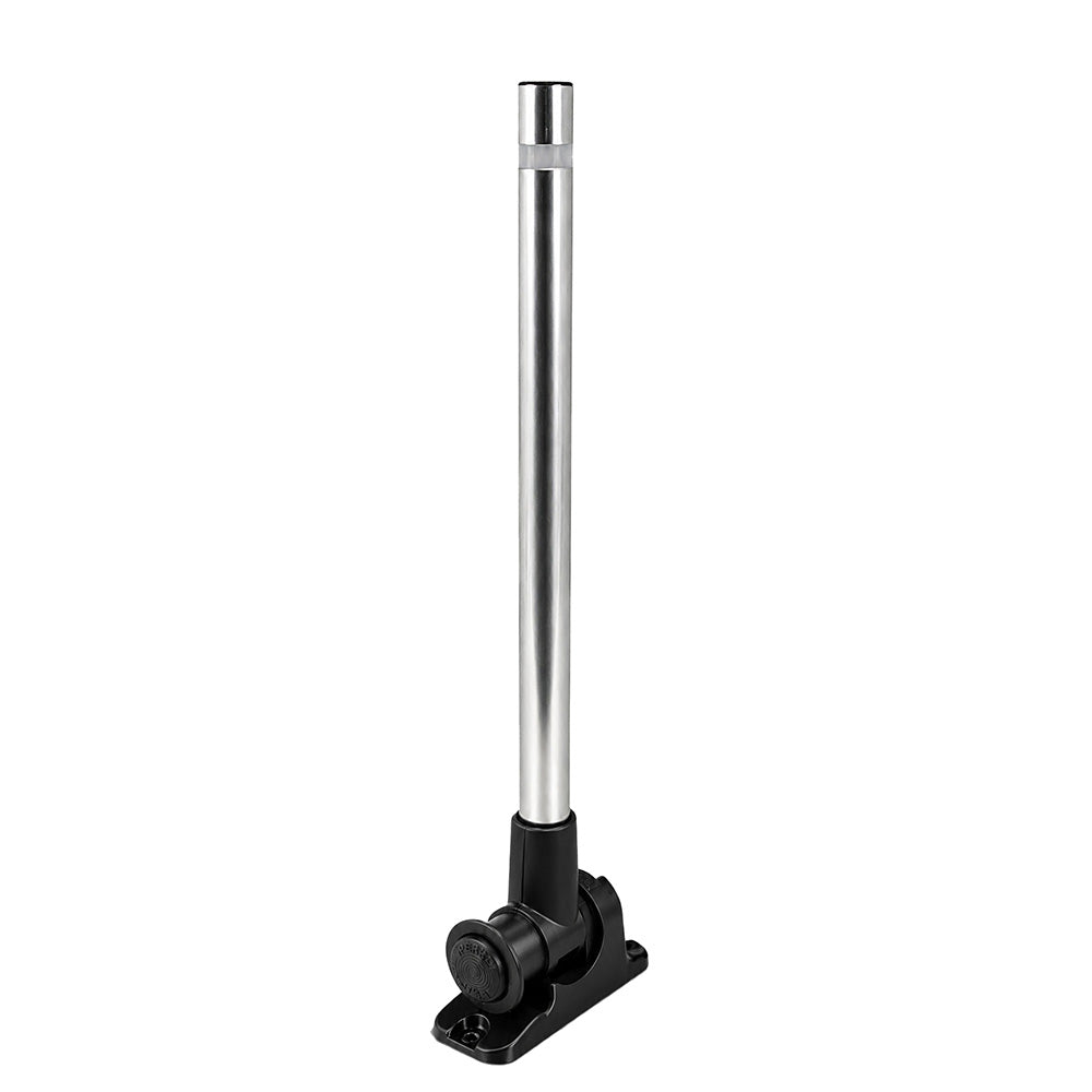 Perko 14 EZ Fold C5 AllRound Navigation Light  ForeAft Rotation  Aluminum 1066DP1ALU