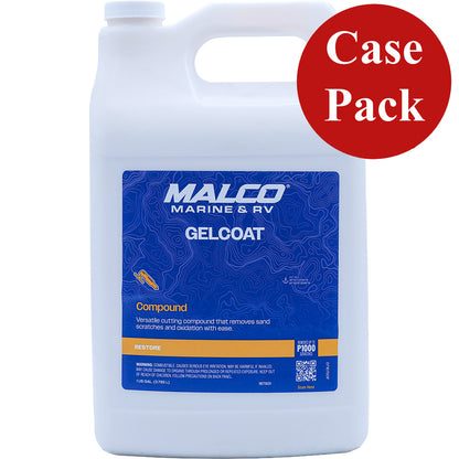 Malco GelCoat Compound  1 Gallon Case of 4 167501CASE