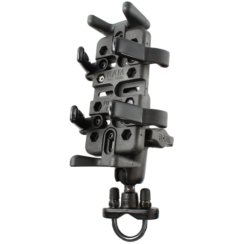 RAM Mount Universal Finger Grip Holder Handlebar Rail Mount RAMB149ZUN4U