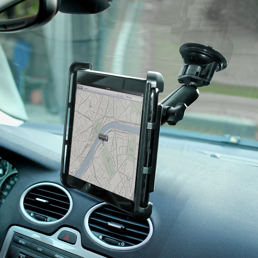 RAM Mount TabTite iPad  HP TouchPad Cradle Twist Lock Suction Cup Mount RAMB166TAB3U