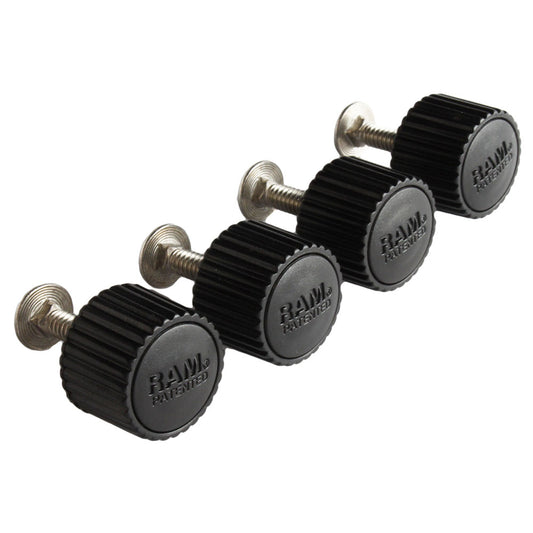 RAM Mount Adjustable Knob Kit fLaptop ToughTrays RAM234AK1U