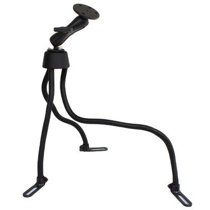 RAM Mount POD III NoDrill Mount wDouble Socket Arm 25 Round Base  368 Round Base RAM3163240U