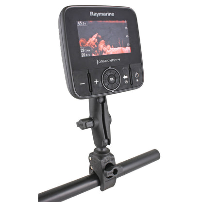 RAM Mount Small ToughClaw Base w1 Ball  M6 x 30 SS Hex Head Bolt fRaymarine Dragonfly45  WiFish RAMB400379M616U