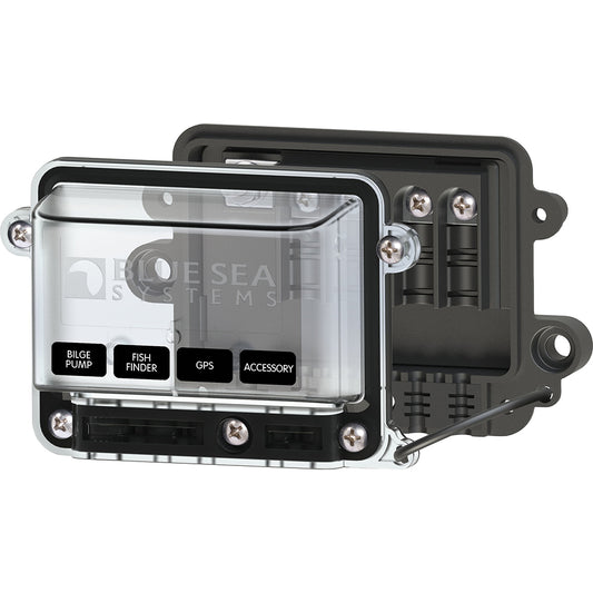 Blue Sea 2356 Water Resistant BusBar  100 Amp wCover 2356