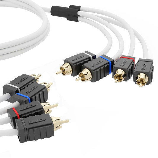 DS18 Marine Tinned OFC RCA Cable  4 Channel  6  MOFCR6FT4CH