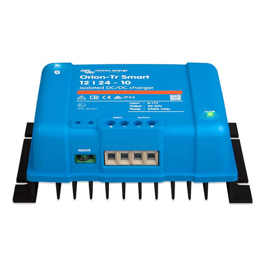 Victron OrionTr Smart 1224 10 AMP 240W Isolated DCDC Charger or Power Supply ORI122424120