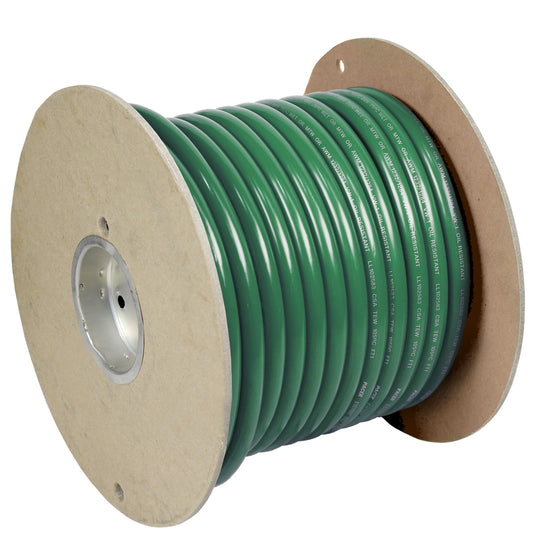 Pacer Green 6 AWG Battery Cable  100  WUL6GN100