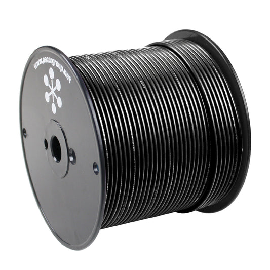 Pacer Black 18 AWG Primary Wire  500  WUL18BK500