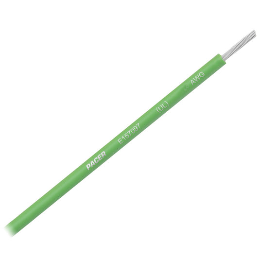 Pacer Light Green 16 AWG Primary Wire  25  WUL16LG25