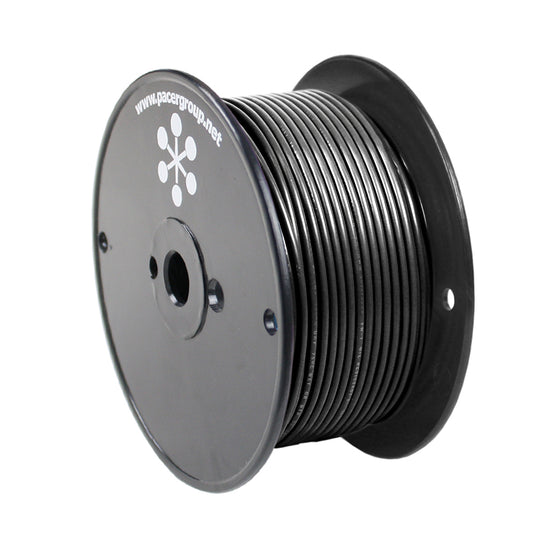 Pacer Black 14 AWG Primary Wire  250  WUL14BK250