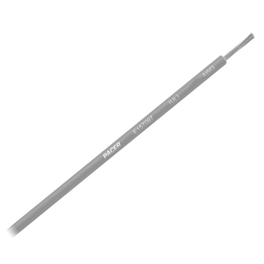 Pacer Grey 12 AWG Primary Wire  25  WUL12GY25