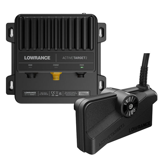 Lowrance ActiveTarget 2 Live Sonar wTransducer Module  XDCR Mounts 00015959001