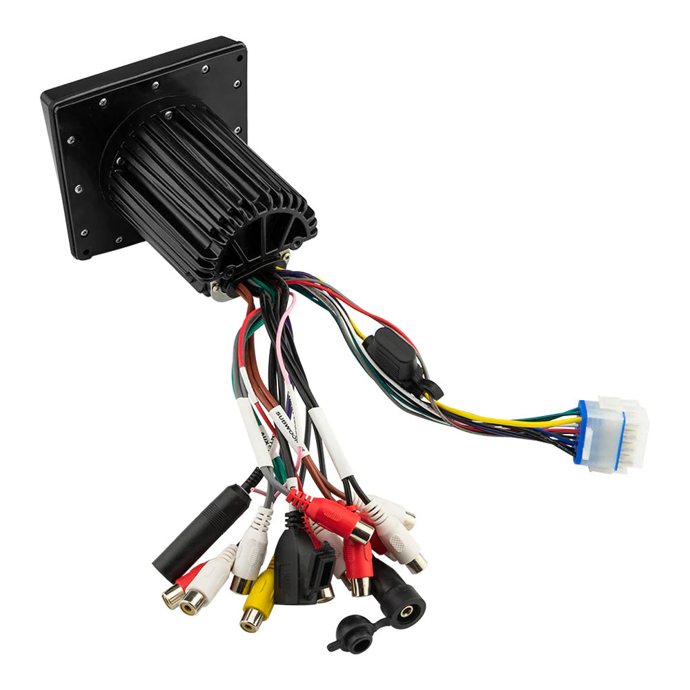 DS18 MRX150 2 Zone Marine  Powersports Head Unit w3 Color TFT Display  Bluetooth  4 x 40W MRX150