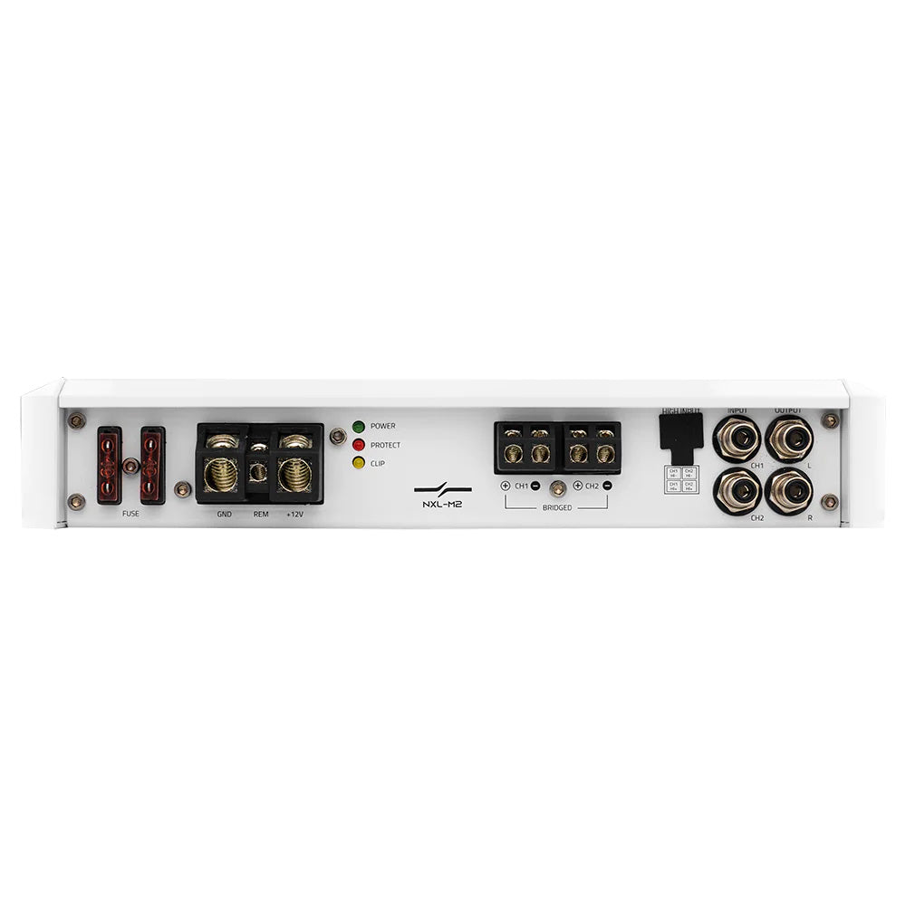 DS18 NXLM2 Full Range 2 Channel IPX5 Marine Grade Amplifier  250 x 2W  4Ohm NXLM2