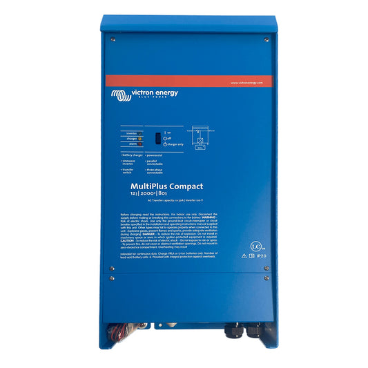 Victron MultiPlus Compact 12200080150 120V VEBus UL Approved CMP122200102