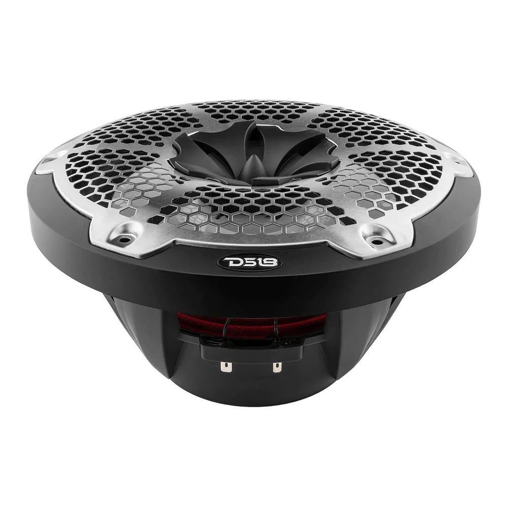 DS18 HYDRO 10 2Way Speakers wBullet Tweeter  Integrated RGB LED Lights  Black NXL10MBK